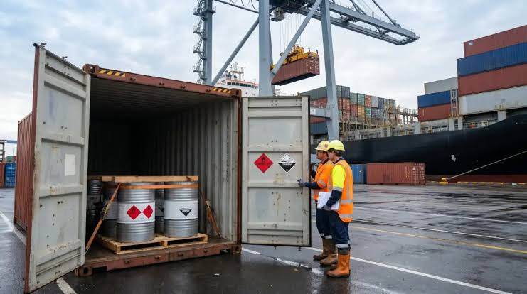 CARGO HANDLING ON SHIPS CARRYING DANGEROUS AND HAZARDOUS SUBSTANCES IN SOLID AND PACKAGED FORM – COMBINED